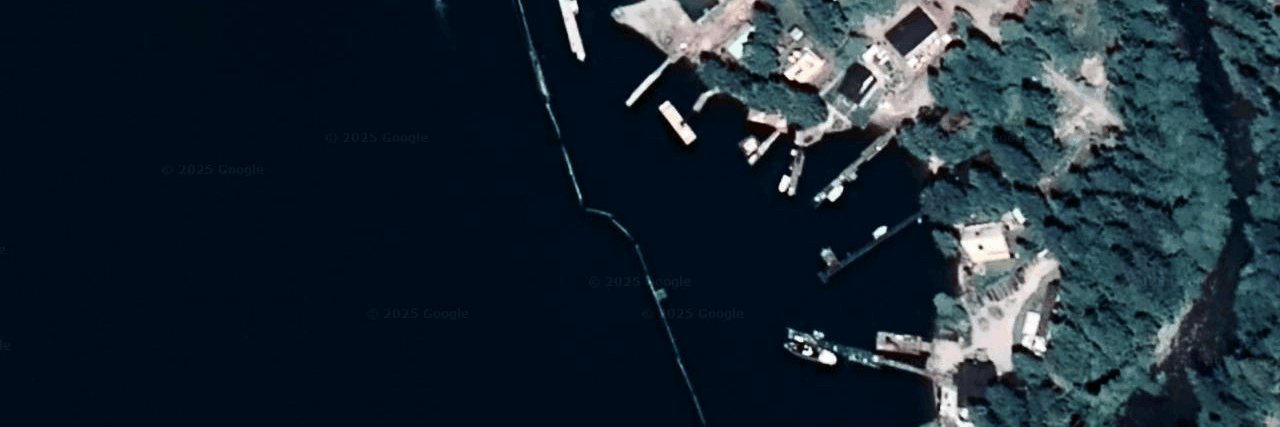 Rainbow Falls aerial view