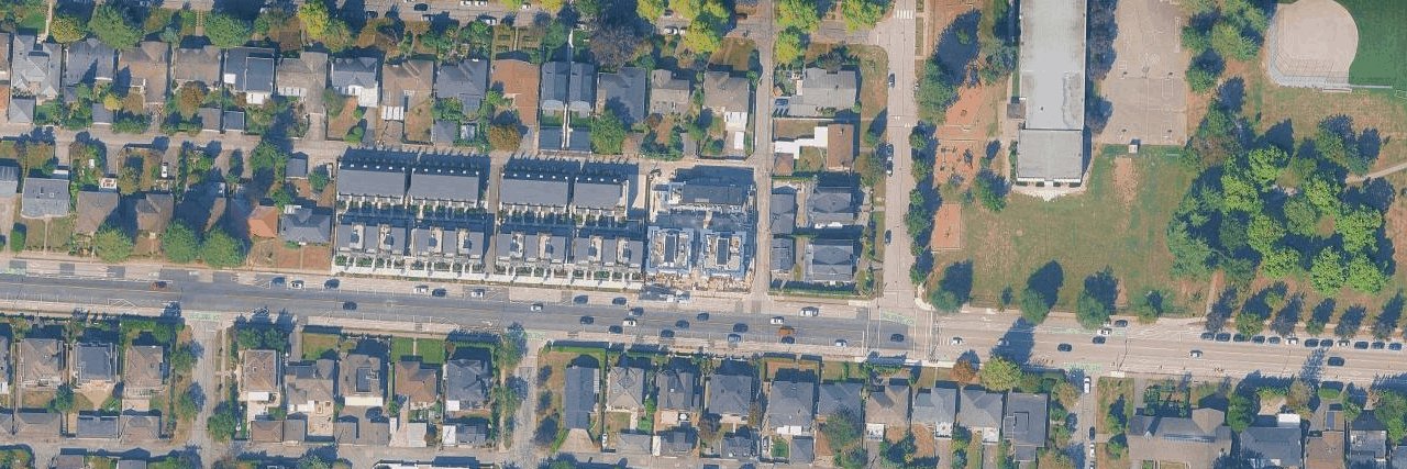 Be W 49th aerial view