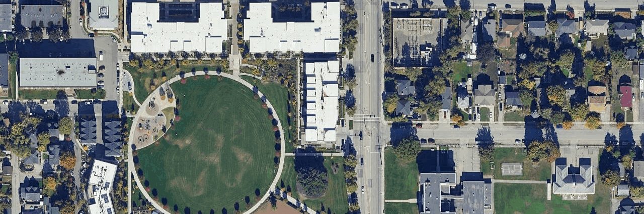 aerial view