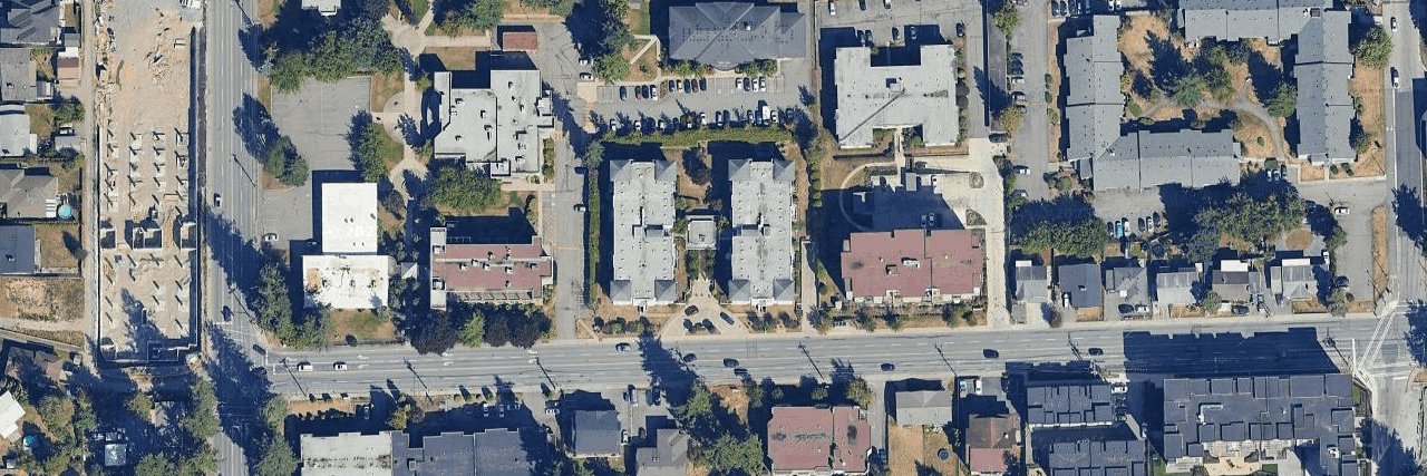 Arbour Court aerial view