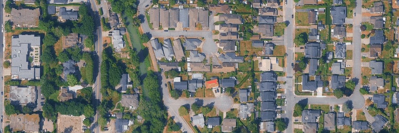 Laburnum Park Place aerial view
