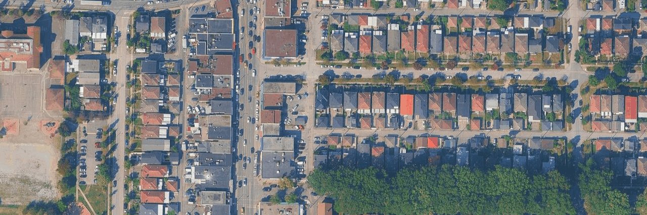 aerial view