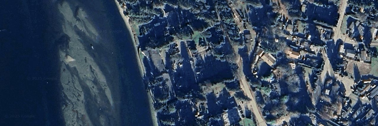 Glenidle By The Sea aerial view