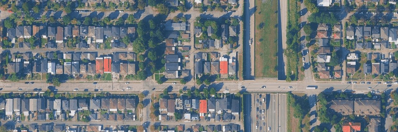 aerial view