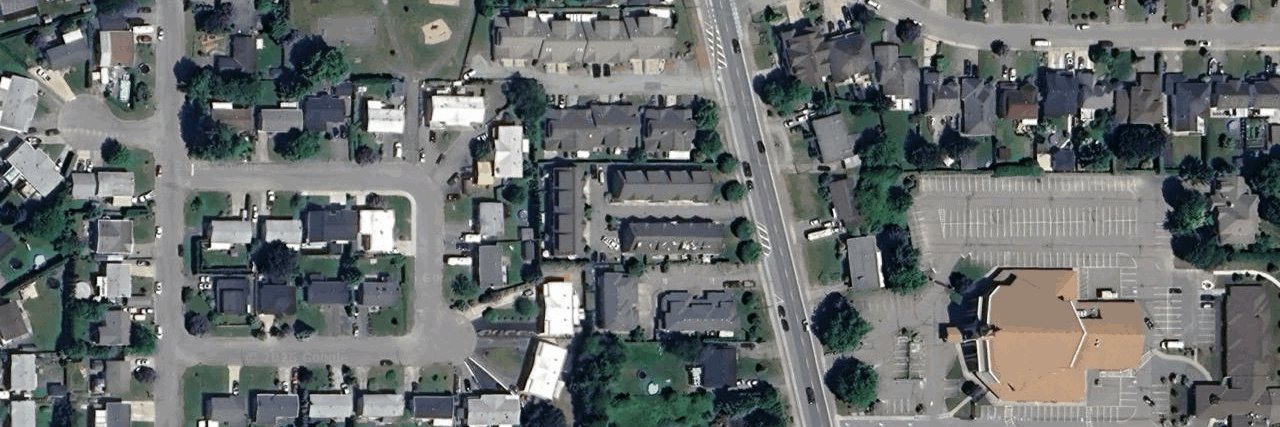 Villas  On Broadway aerial view