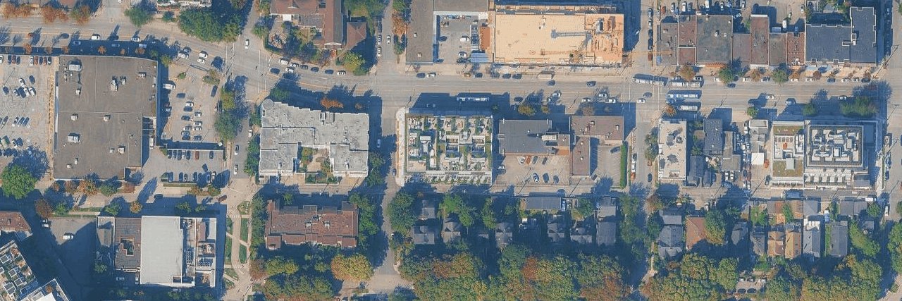 Habitat aerial view