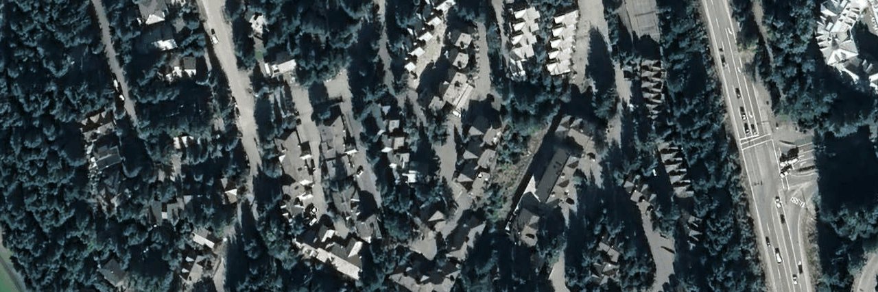 Sunrise aerial view