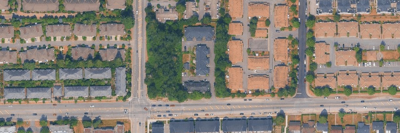 Plumtree Lane aerial view