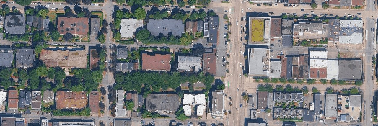 The Westshore aerial view