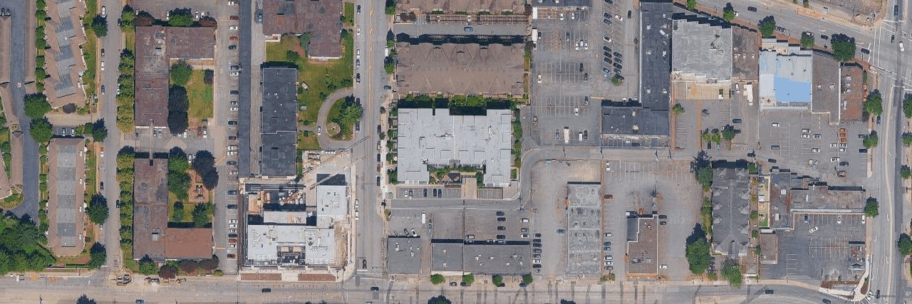 The Civic aerial view