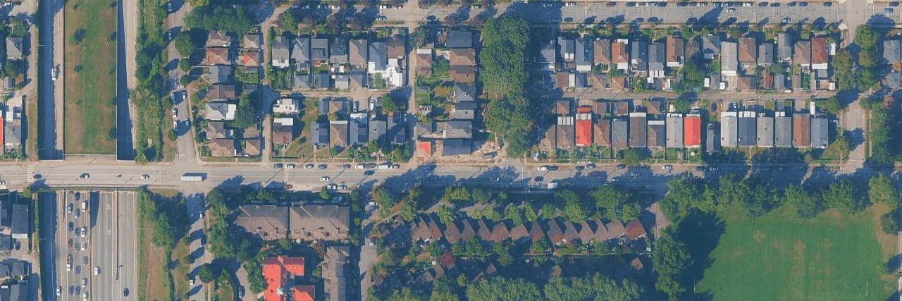 aerial view