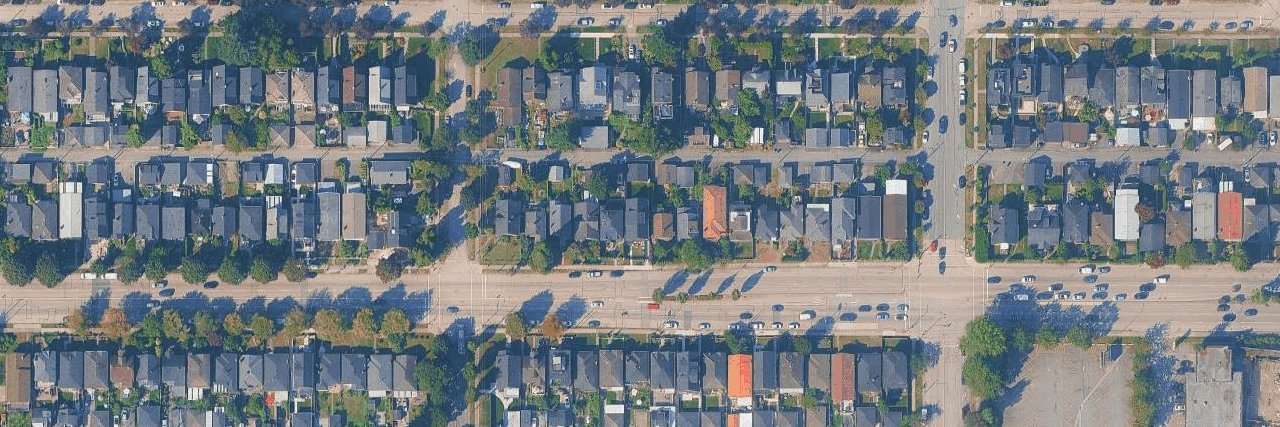 aerial view