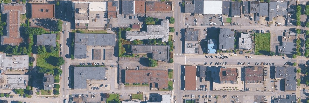 Alouette Apartments aerial view