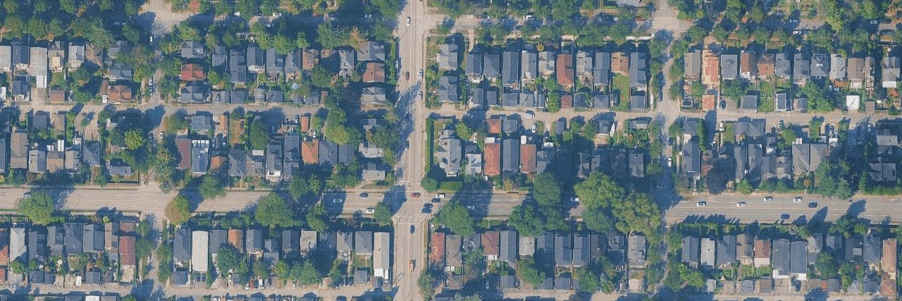 aerial view