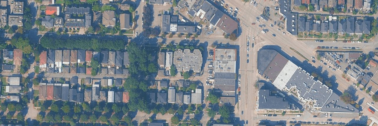 Vintage Eastside aerial view