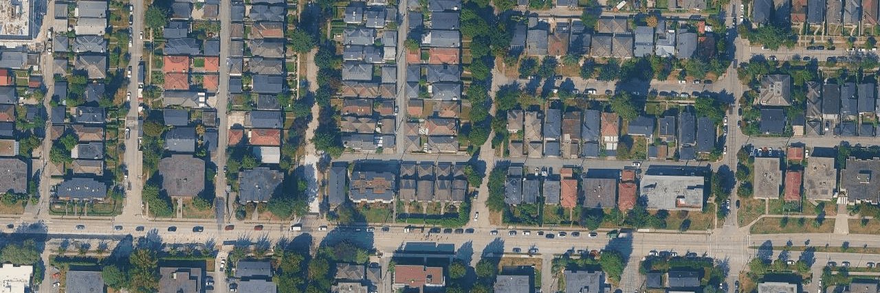 The Stratford aerial view
