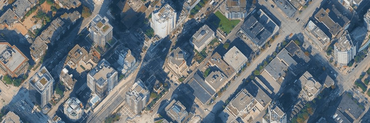 Century Tower aerial view