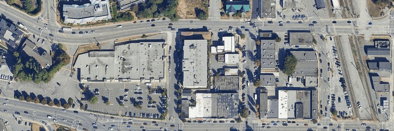 Yale Crossing aerial view