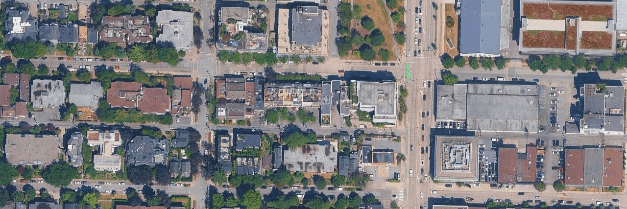 Yorkville Mews aerial view