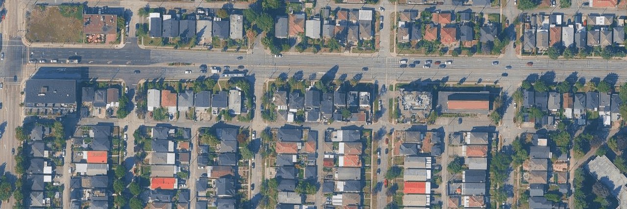 aerial view