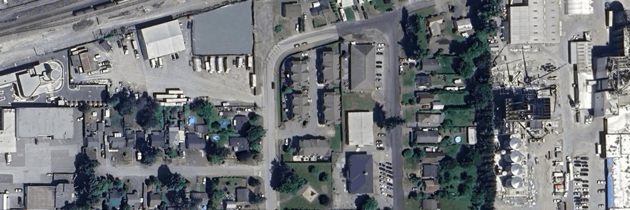 Parkside aerial view