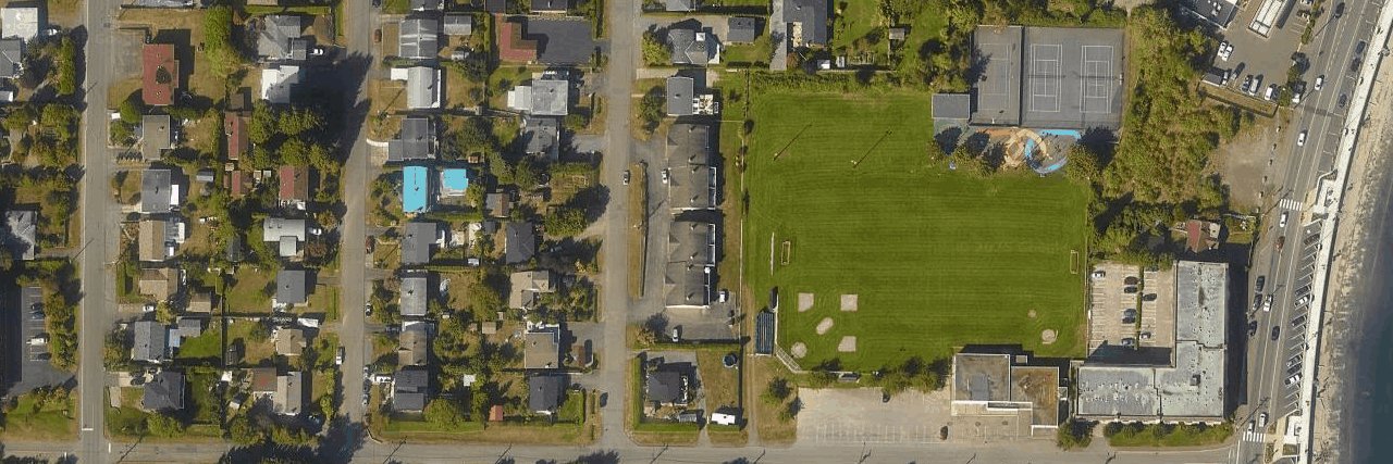 aerial view