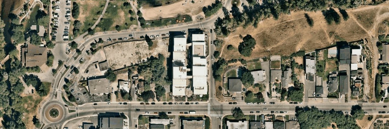 aerial view
