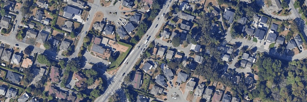 aerial view