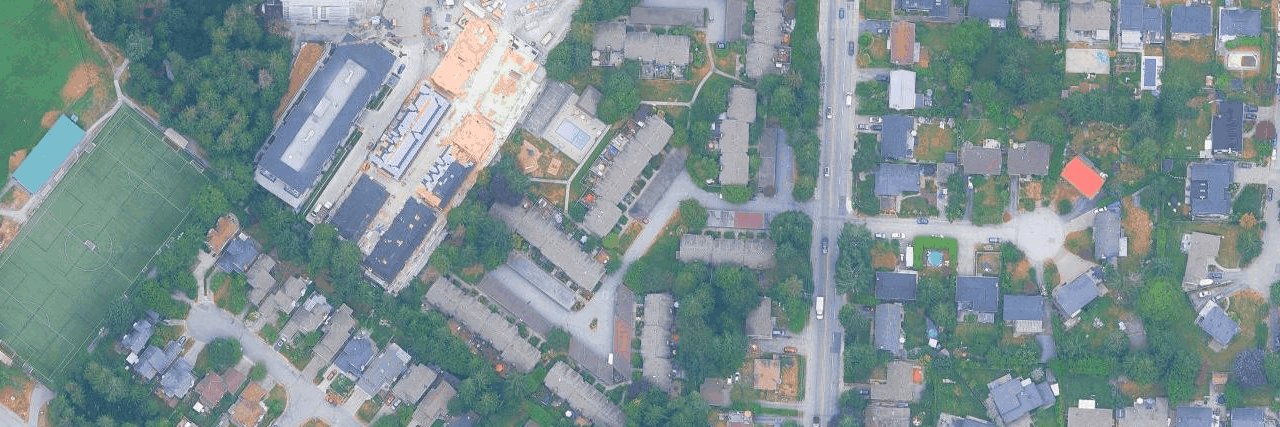Yorkwood Park aerial view