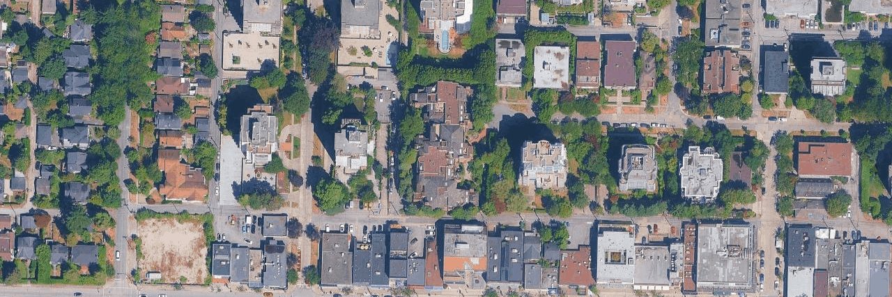 Manor Gardens aerial view