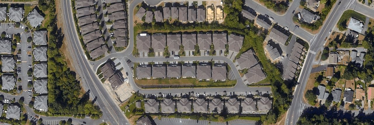 Strathcona Ridge aerial view
