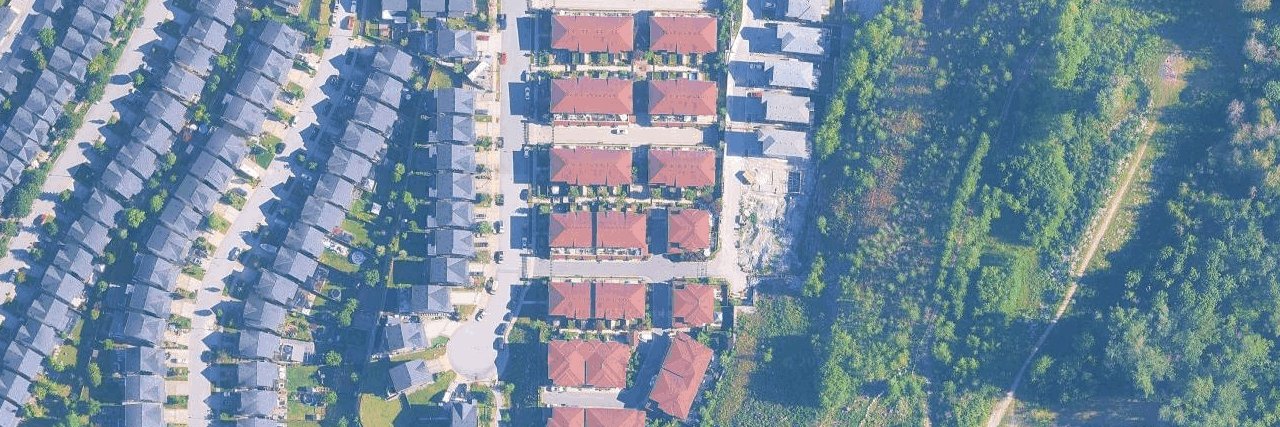 The Terraces aerial view