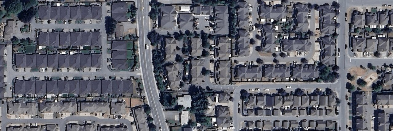 Kingsbury Place aerial view