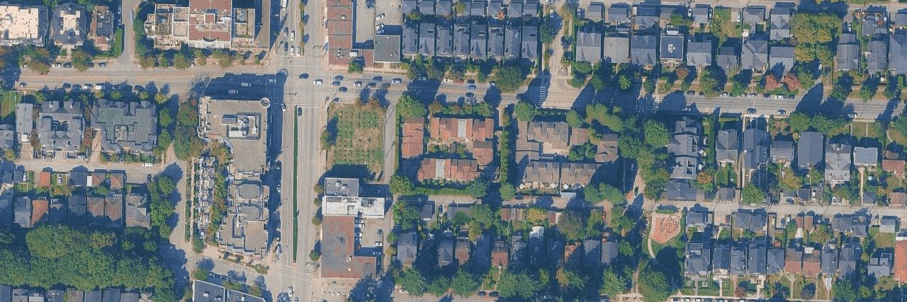 Cambie Square aerial view