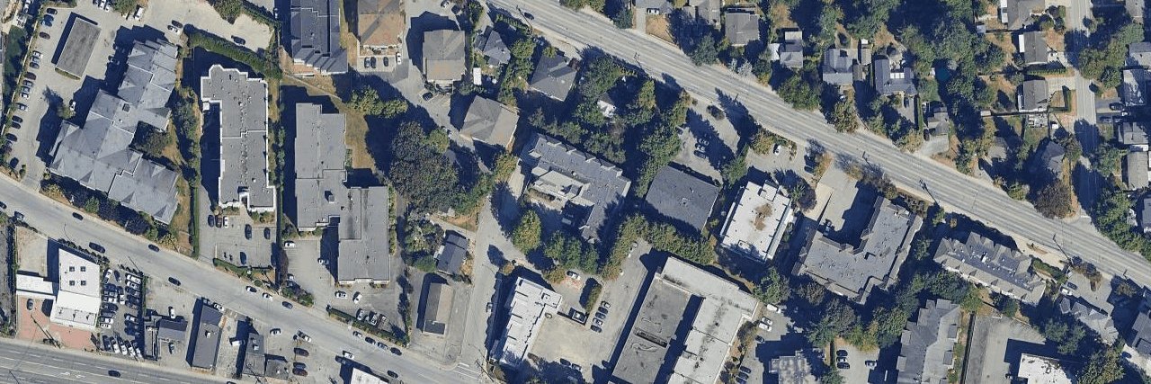 Tessaro Court aerial view