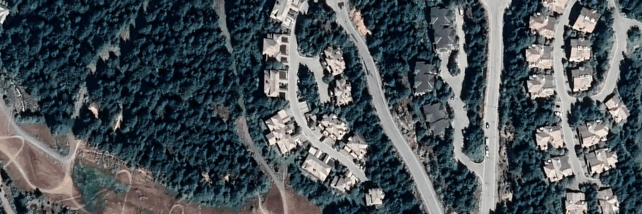 Ridge aerial view