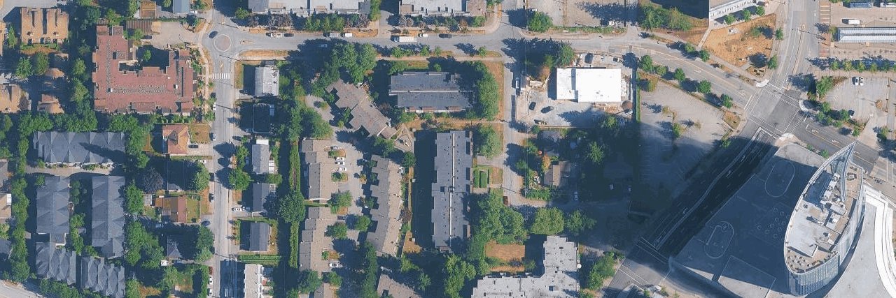 The Village aerial view