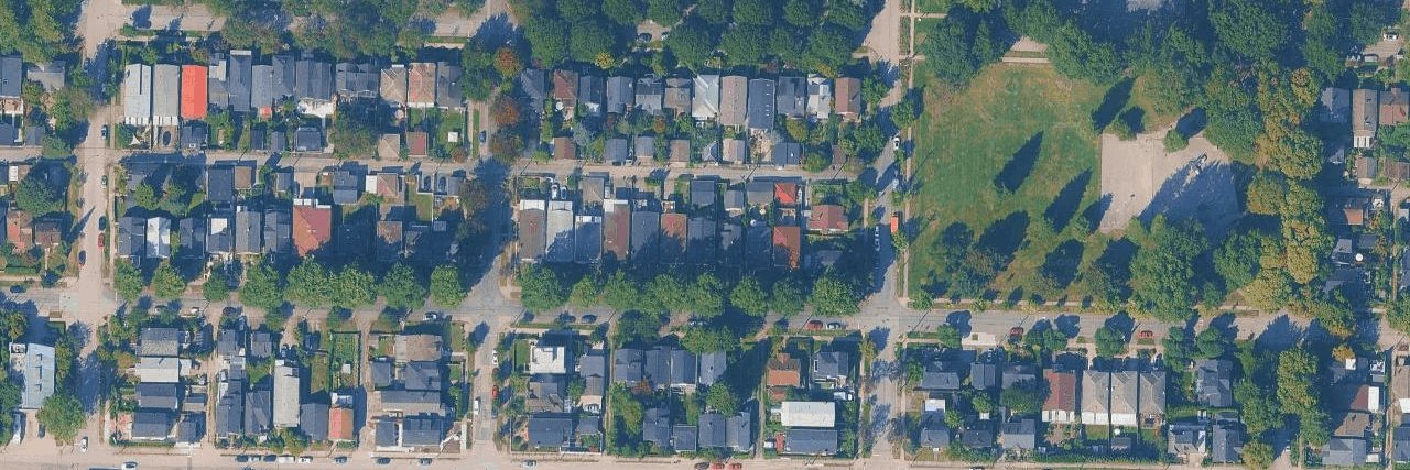 aerial view