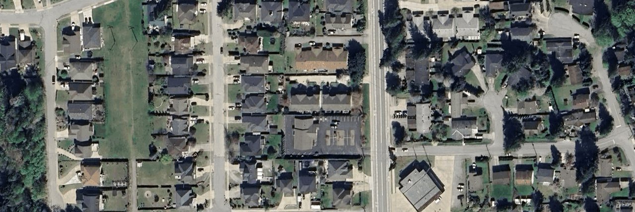 aerial view
