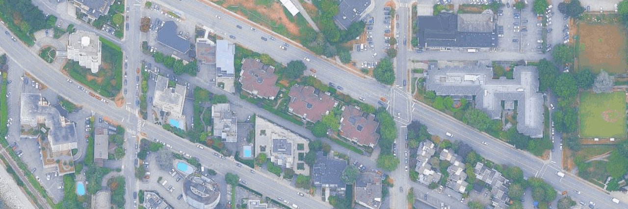 Lincoln Gardens aerial view