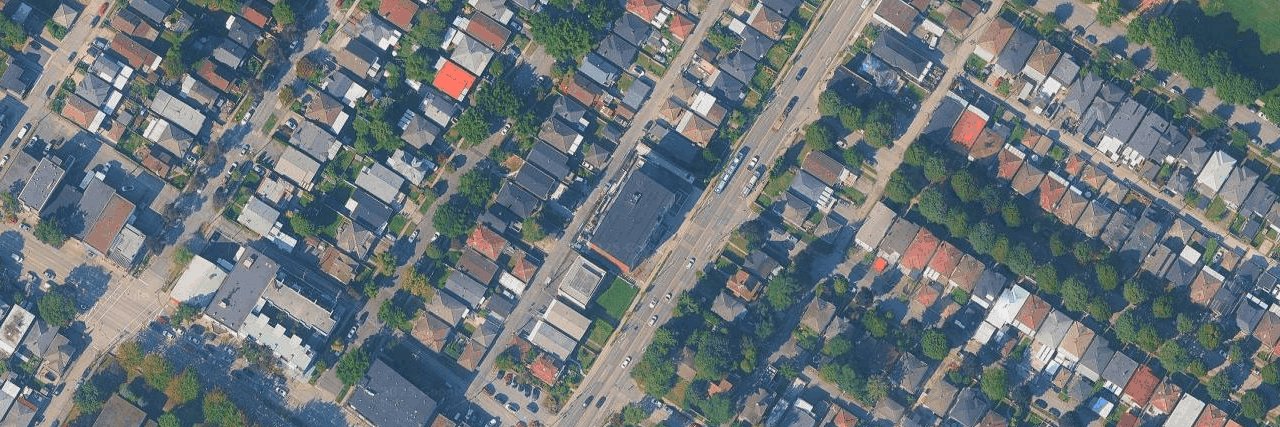 aerial view