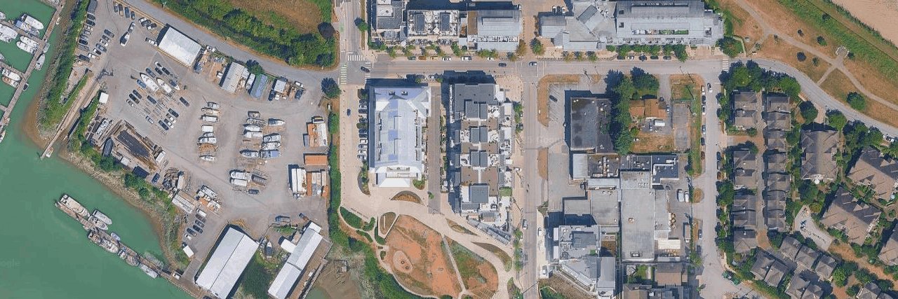 The Pier aerial view