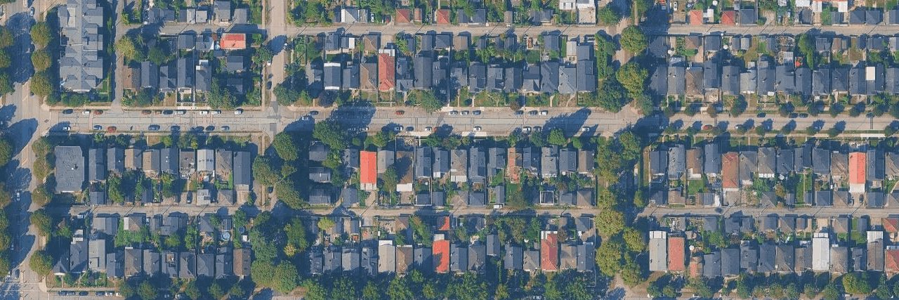 aerial view