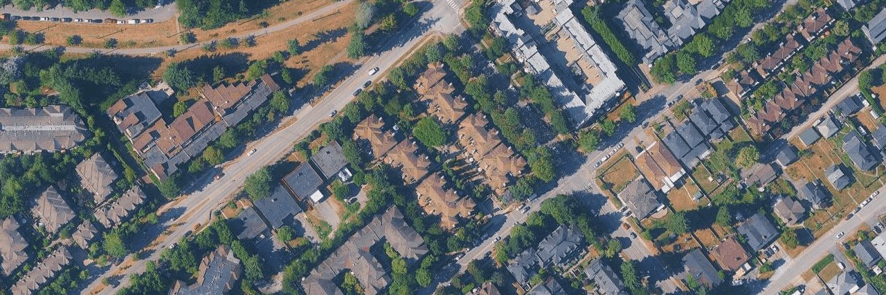 Sylvan Court aerial view