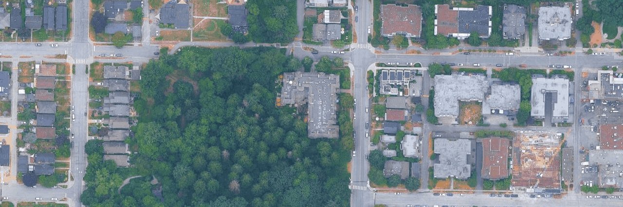 Ridge Park Gardens aerial view