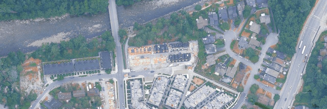 Emerald aerial view