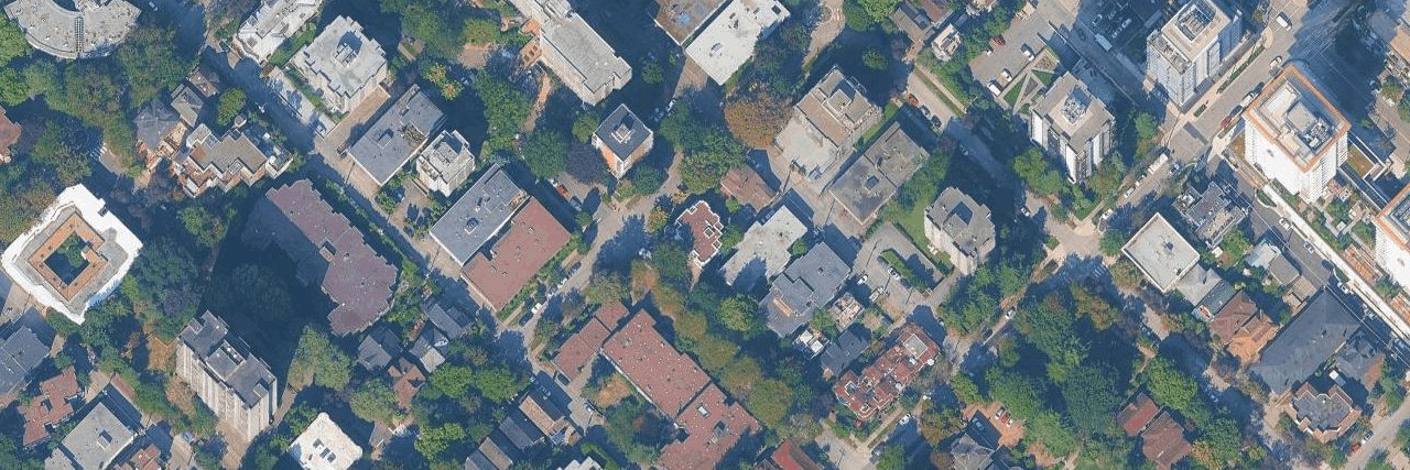 Sundial Court aerial view