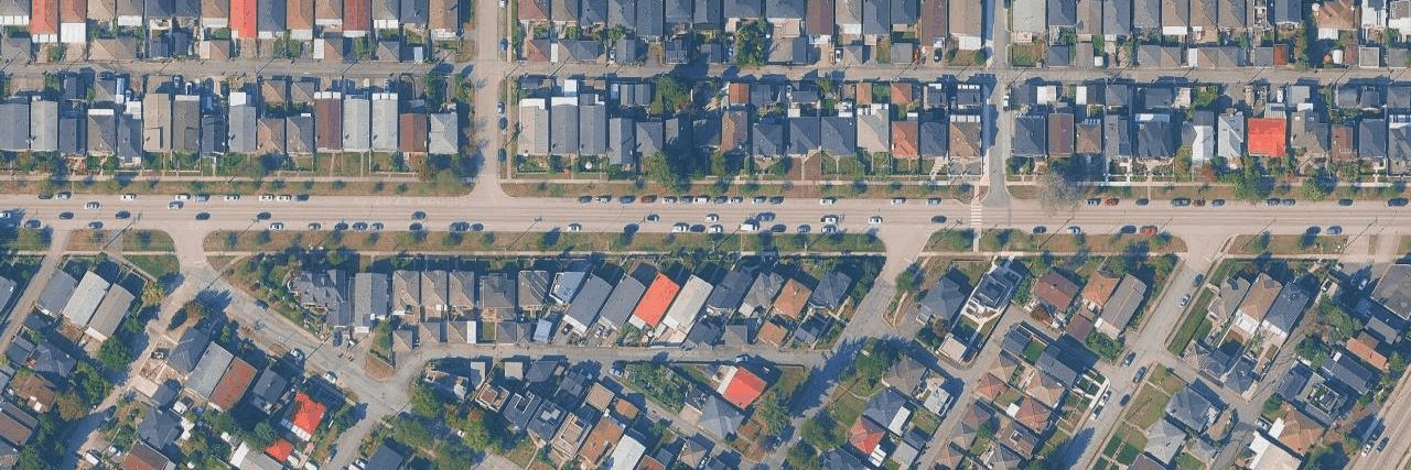 aerial view