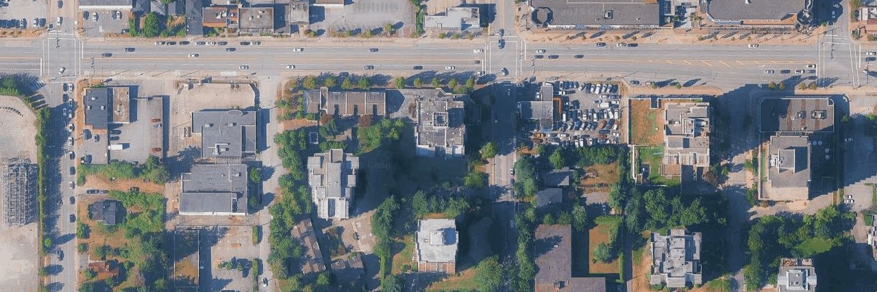 Salisbury Square aerial view