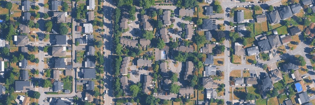 Surrey Meadows aerial view